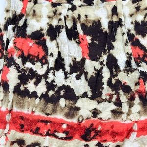 Vince Camuto tie dyed shorts size 12